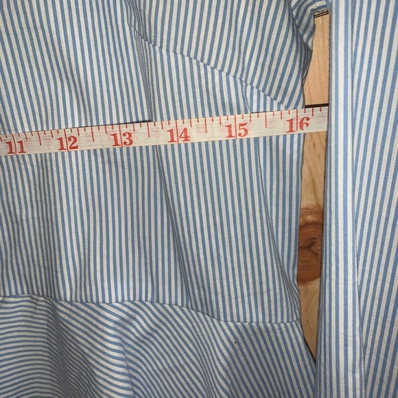 Forever 21 -contemporary-blue stripe -medium - Picture 6 of 11